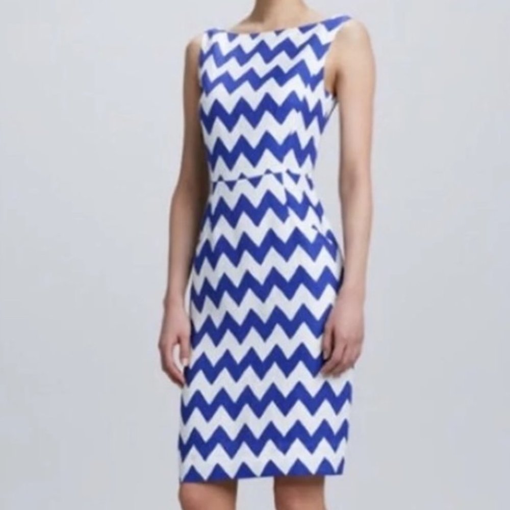 Chevron Sheath Dress